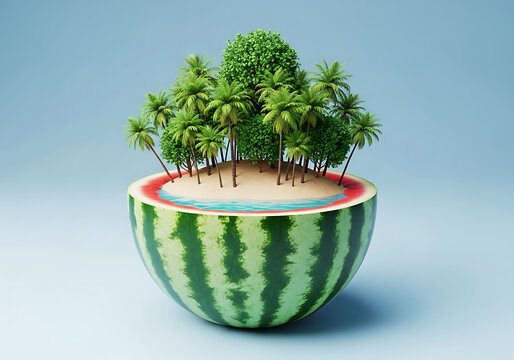 Watermelon Island Paradise