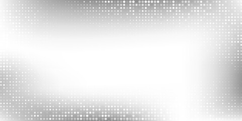 Fototapeta premium Modern abstract dot silver dot abstract foil background with metal mirror texture. Chrome gradient modern abstract