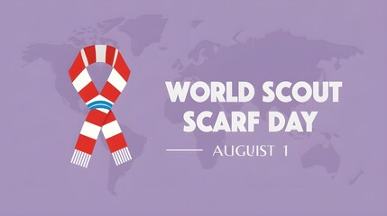 Obraz premium World Scout Scarf Day 