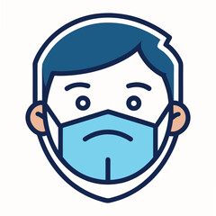 Medical Face Mask Icon