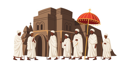 Celebrating Ethiopian Orthodox Easter Traditions and Religious Processions