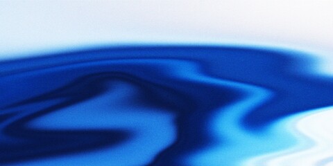 Dark Blue and White Abstract Fluid Shape with Wavy Texture image photo