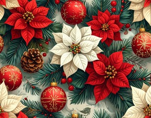 red christmas background