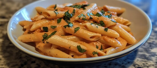 Delicious Penne Pasta with Creamy Sauce