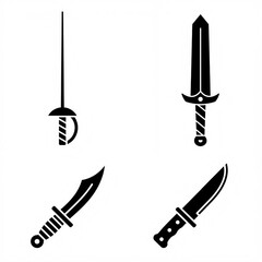 Icons cold arms vector 