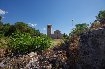 Abbey of San Vincenzo al Volturno, province of Isernia, Molise, Italy