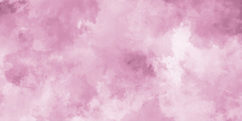 Fototapeta premium Abstract beautiful decorative and lovely soft pink grunge watercolor texture background design. watercolor smoke background texture. fantasy smooth light pink watercolor paper textured background.