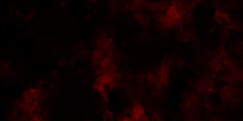 Dark red powder explosion cloud on black background. Abstract red and black grunge texture smoke. smoke fog misty texture overlay on dark black. paranormal red mystic smoke, clouds for movie.
