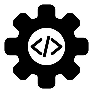Programming Icon Isolated on Transparent Background. Programming and Software Development Vector Illustration for Web, App, and Technology Design