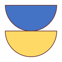 Circles stacked Shape Element