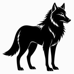 wolf vector illustration