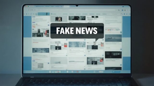 Fake news newspaper.