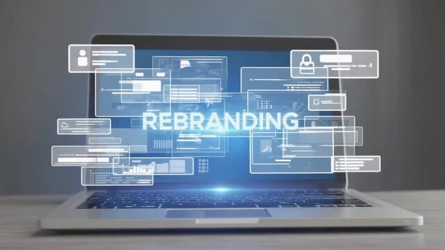Rebranding of a company.