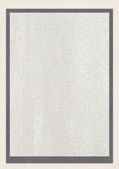 Fototapeta premium A blank textured paper sheet with a dark border frame