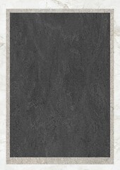Blank blackboard with textured surface and light border