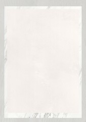 Blank white sheet of paper with faint border texture