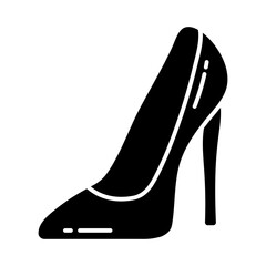 high heels Icon Isolated on Transparent Background. Feminine Beauty and Fashion Vector Illustration for Lifestyle and Social Media Design