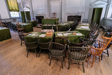 Independence Hall in Philadelphia