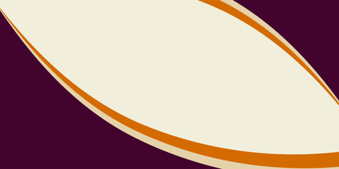 brown and orange curved shapes background. great for poster, banner, presentation, cover, flyer, brochure.