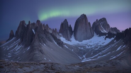 The Enchanting Glow of the Aurora Borealis