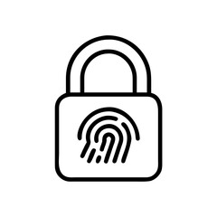 Fingerprint lock ensuring secure access control