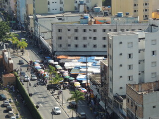 Aerial view of Aparecida - São Paulo - Brazil