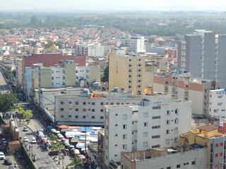 Aerial view of Aparecida - São Paulo - Brazil
