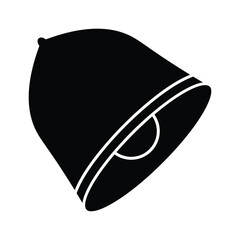 Bell icon isolated on white background. Notification symbol modern, simple, vector, icon for website design, mobile app, ui. Vector Illustration.