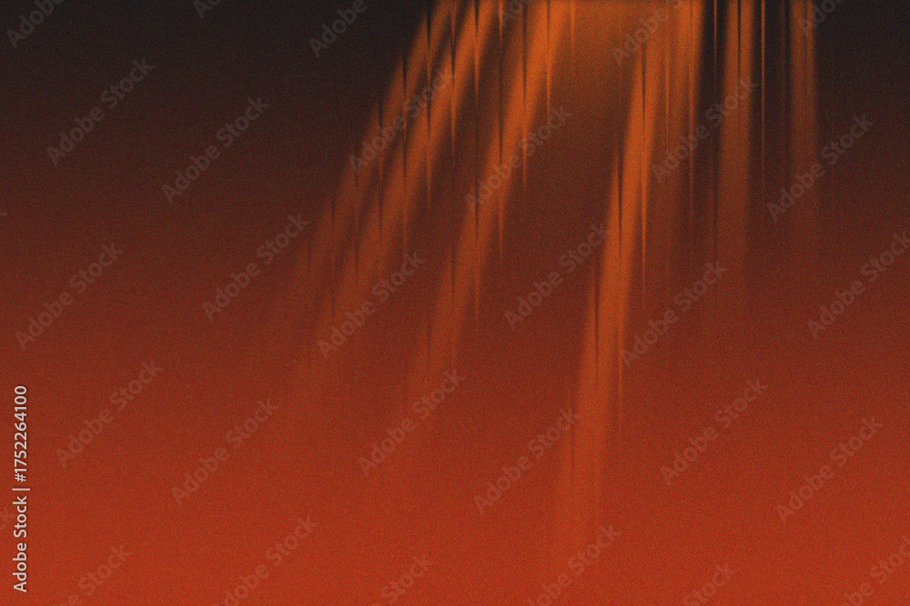 Wall mural abstract red light streaks on a dark background creating motion and energy flow. elegant glowing lin