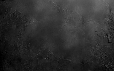 Elegant black background vector illustration with vintage distressed grunge texture