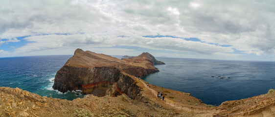 Cliffs of São Lourenço Peninsula overlooking the Atlantic Ocean, Madeira © Emanuele
