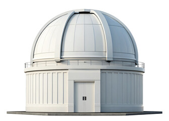 Fototapeta premium Telescope Observatory isolated on a transparent background.