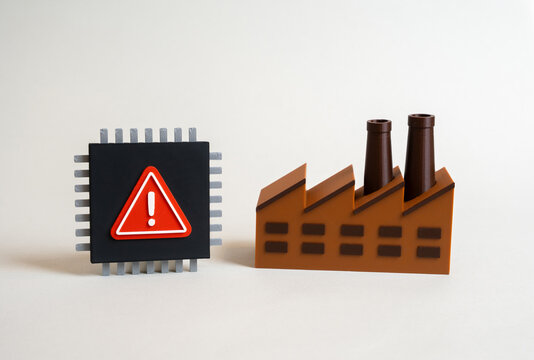 A defective batch of microchips at the factory. A critical electronics error led to expenses or production accidents. Vulnerability and cybersecurity. Industrial espionage. Semiconductor defect.