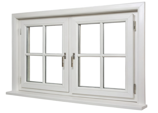 Window closed isolated on a transparent background. - Powered by Adobe