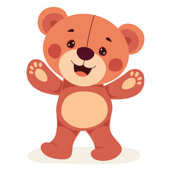 Cartoon Drawing Of Teddy Bear