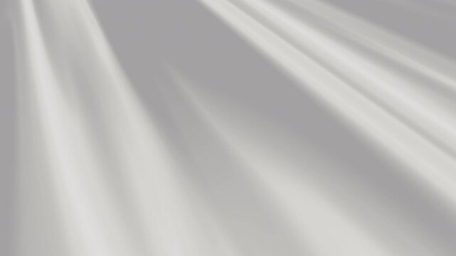 romantic silk satin soft white ivory sheet of fabric material billowing and rippling as the camera smoothly glides over the bridal wedding dress material 4K background  animation