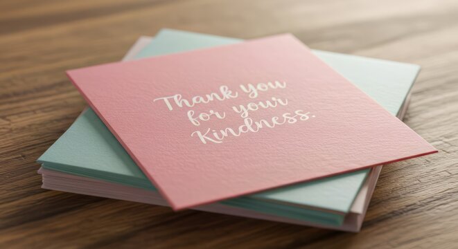 World kindness day expressing gratitude with thoughtful cards