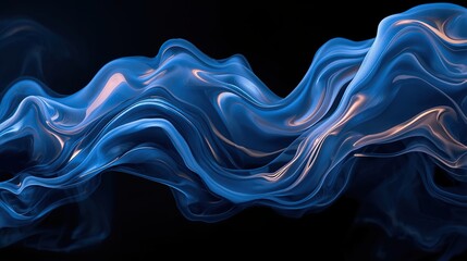 Absract Red Smoke on Dark Background, Template, Pattern, Texture, using generative ai