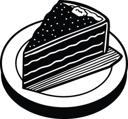 Elegant outline of a stylized maple leaf a symbol of autumn and nature isolated on transparent background