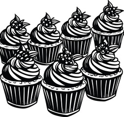 Abstract cosmic galaxy nebula swirl with celestial bodies and stardust digital art isolated on transparent background