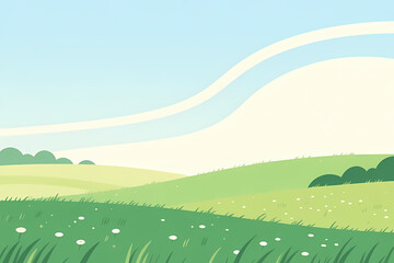 Sunny Green Field