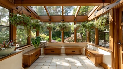  modern sunroom with beautiful architectural structure and amazing interior designs