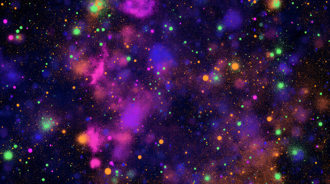 Resin art background with suspended pigments. Perfect for party decorations and event designs