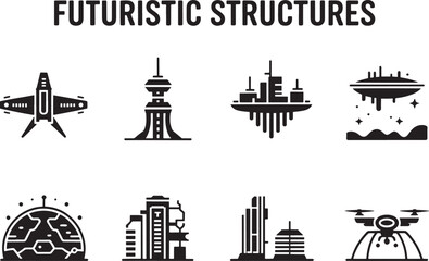 Innovative Eco Icon Designs for Futuristic Structures and Advanced Urban Development Concepts