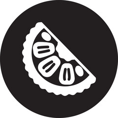 jackfruit glyph icon