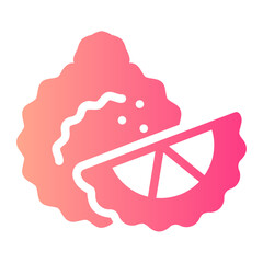 kaffir lime gradient icon