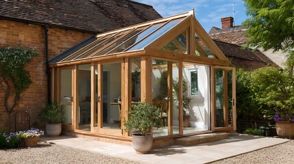  modern sunroom with beautiful architectural structure and amazing interior designs