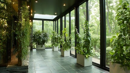  modern sunroom with beautiful architectural structure and amazing interior designs