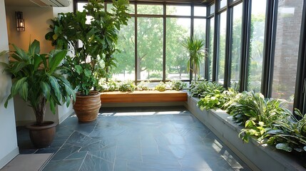  modern sunroom with beautiful architectural structure and amazing interior designs