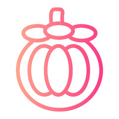 mangosteen gradient icon